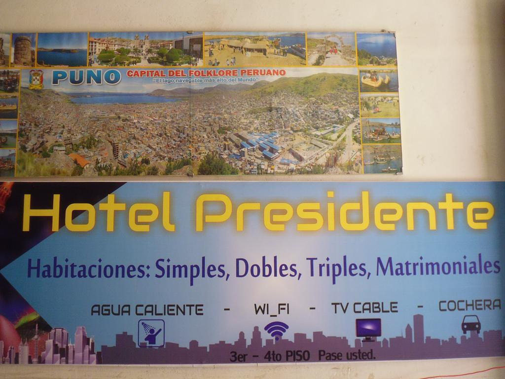 Presidente Inn Puno Exterior foto